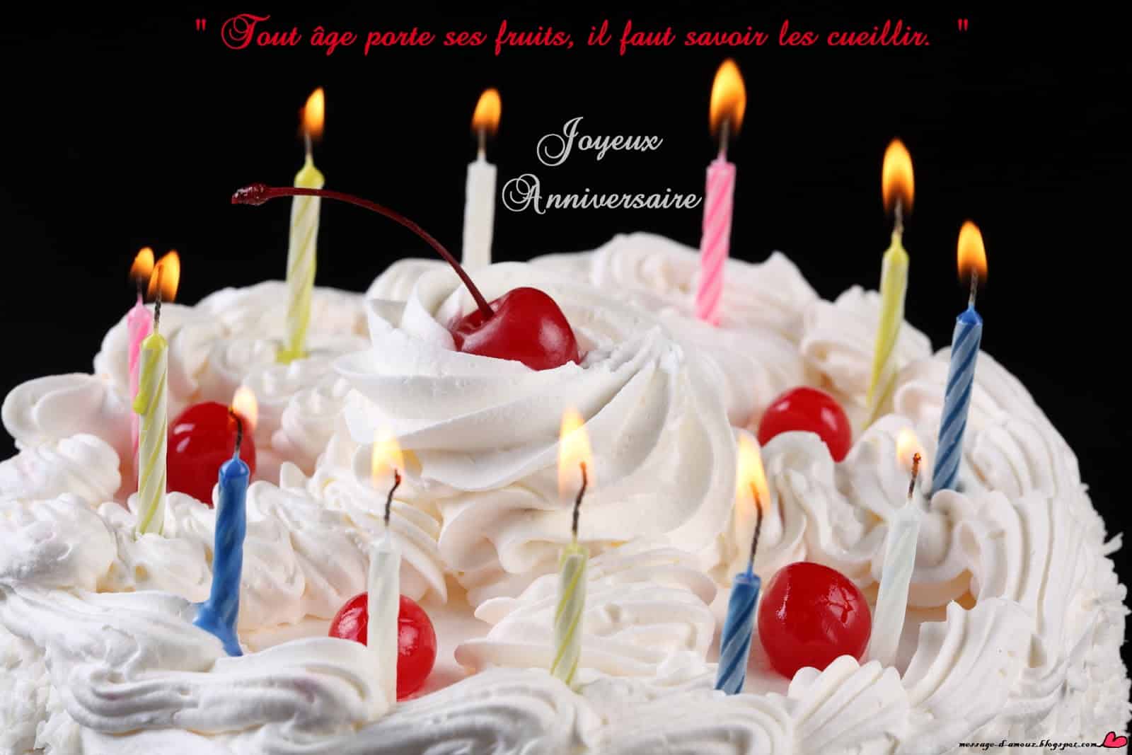 Joyeux Anniversaire Message Message D Amour