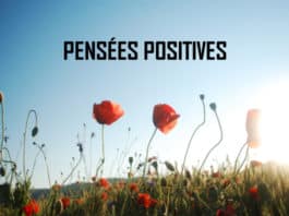 PENSÉES POSITIVES