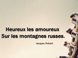 Photo et citation d'amour