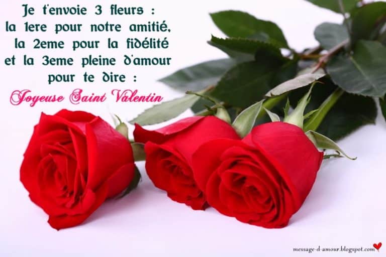 SMS Saint Valentin