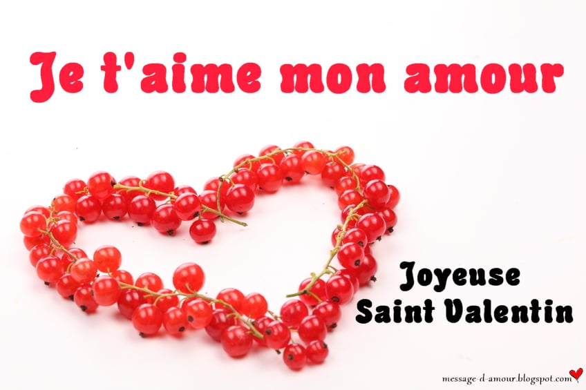 Cartes Saint Valentin Message D Amour