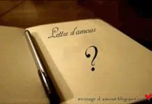 lettre damour