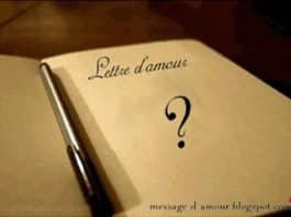 lettre damour