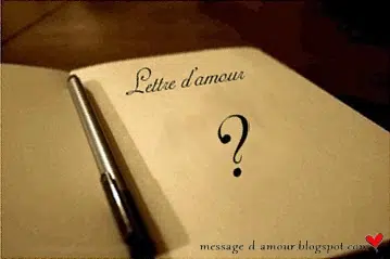 lettre damour