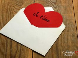 Lettre de déclaration d'amour pour elle