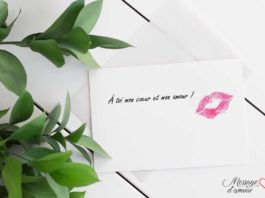 Lettre de déclaration d'amour pour lui