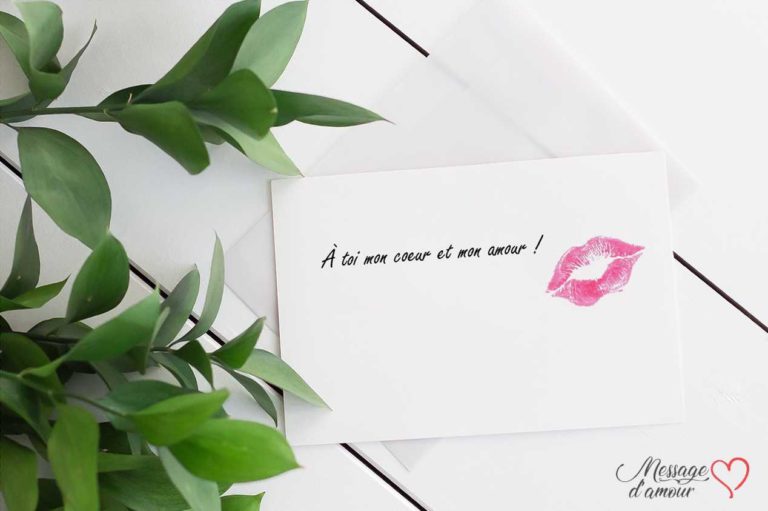 Lettre de déclaration d'amour pour lui