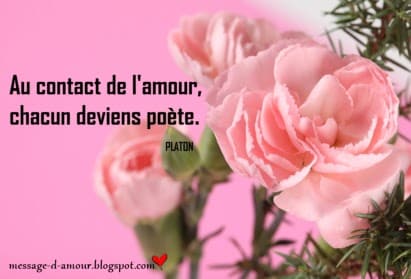 message d'amour