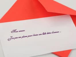 lettre d'amour