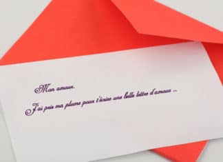 lettre d'amour