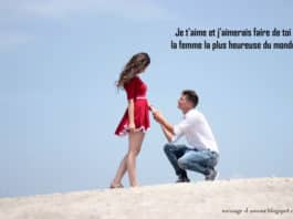 Déclaration d'amour pour une femme