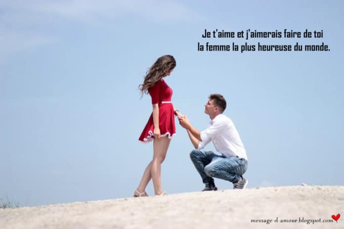 comment faire une déclaration d'amour