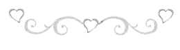Message d’amour pour carte de fleurs 2 separateur de coeur pour decoration romantique