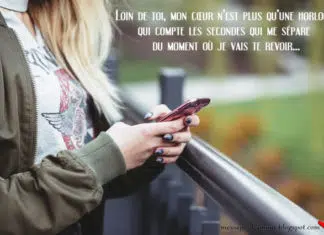 Message pour amour a distance