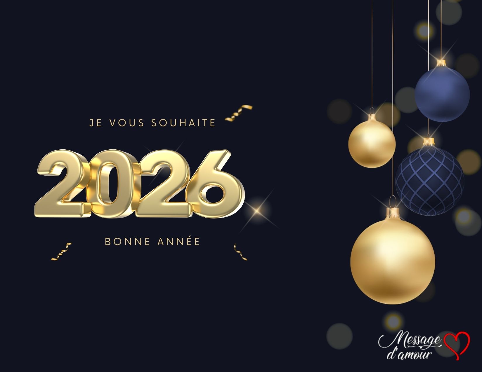 2026 carte de nouvel an