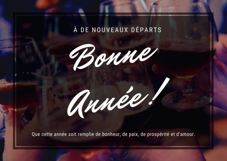 Carte nouvel an
