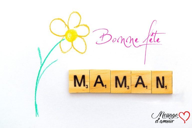 Carte bonne fête maman