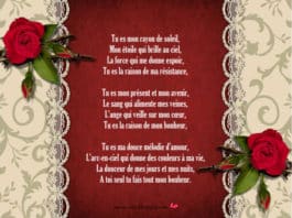 le plus beau poeme d'amour