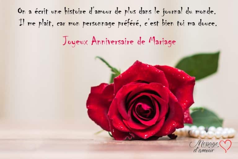 Texte Danniversaire De Mariage Pour Sa Femme Message Damour 1989