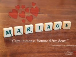 Citation demande en mariage