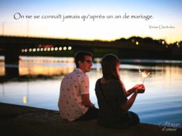 Citation un an de mariage