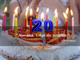 Texte anniversaire 20 ans