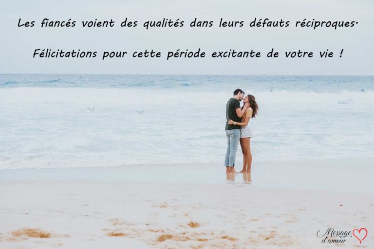 Félicitations fiançailles
