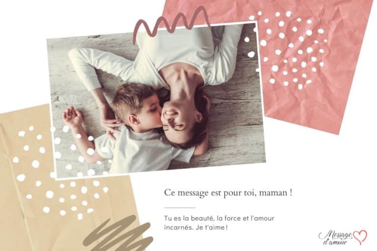Un message pour une mère forte et courageuse