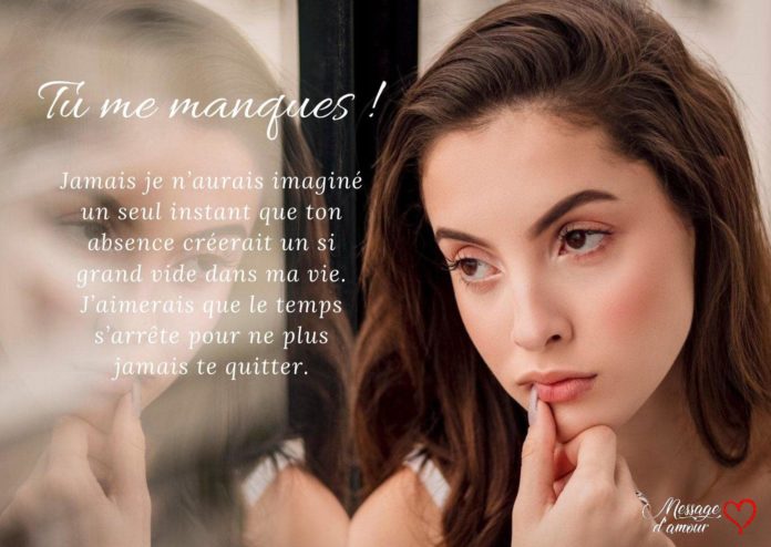 30 SMS romantique pour dire : Tu me manques - Message d'amour