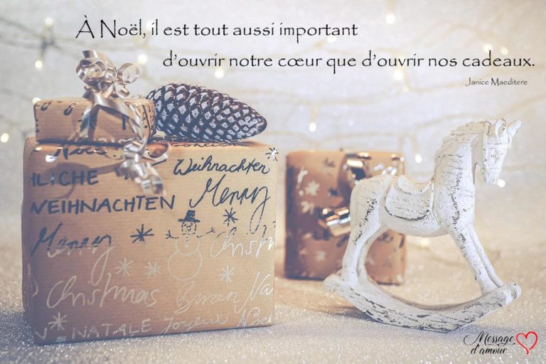 Carte citation sur la fête de Noël