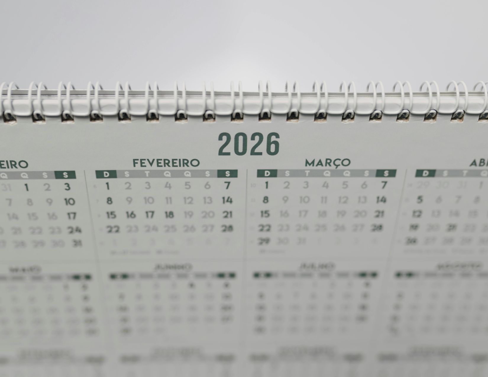 Calendrier 2026