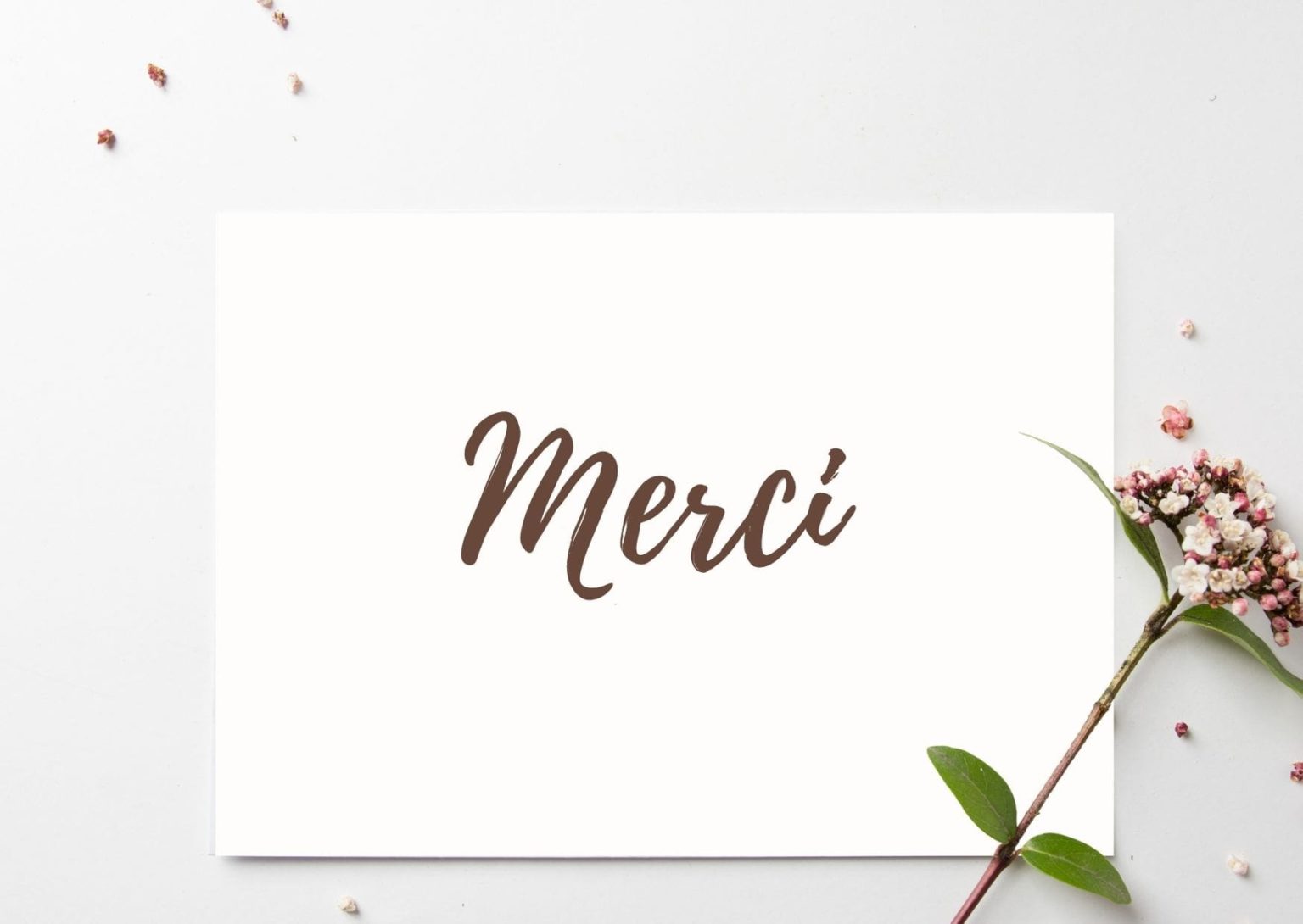 Message de remerciement pour un cadeau Message d