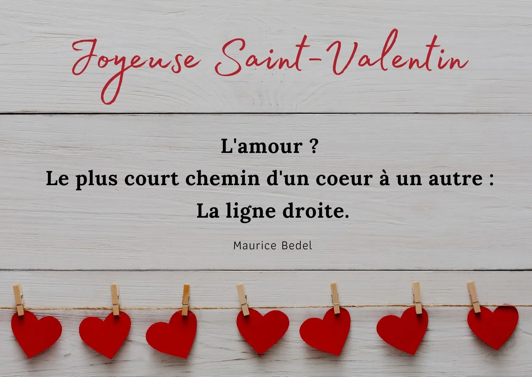 carte saint valentin