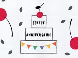 carte joyeux anniversaire