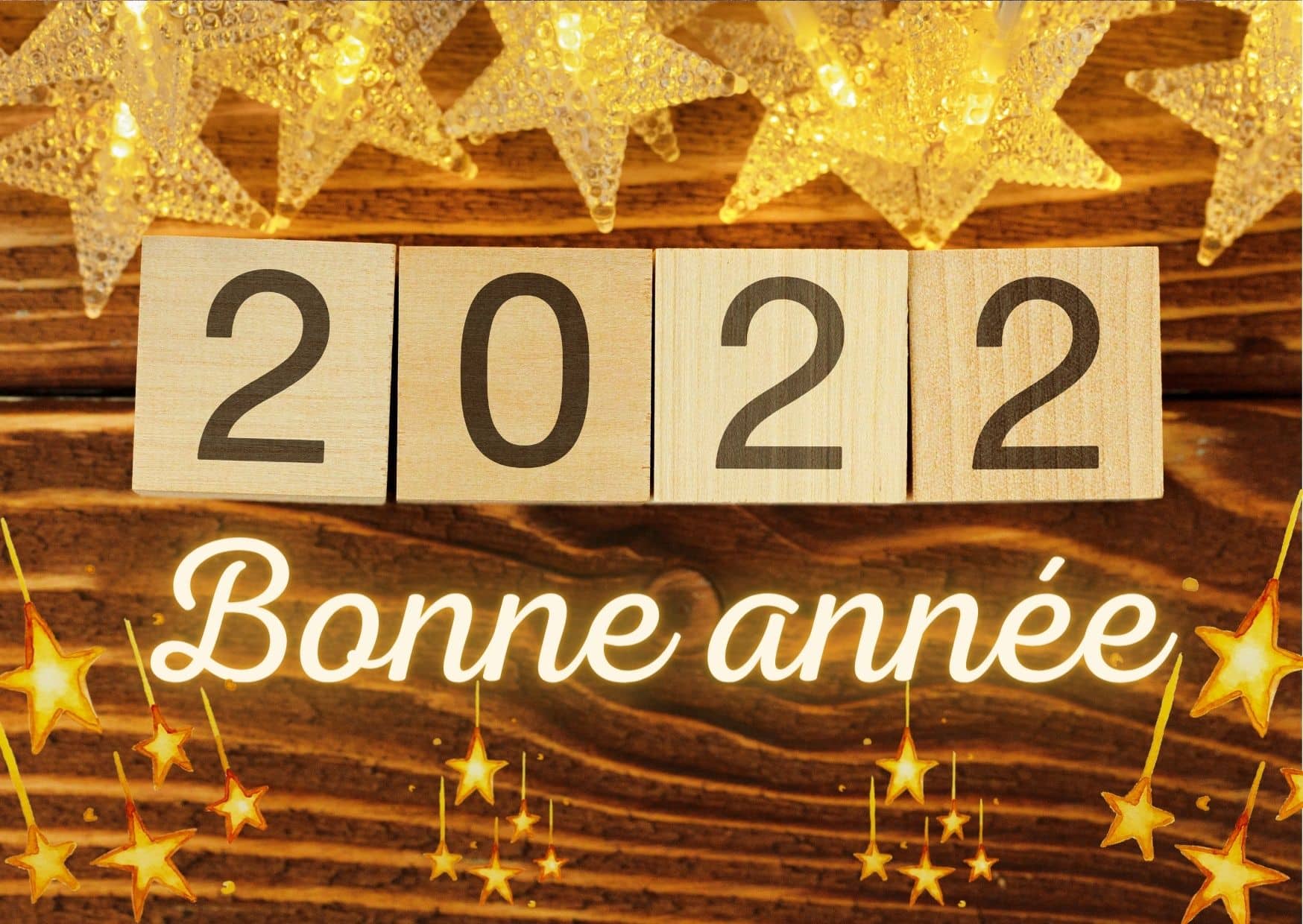 Cartes de voeux 2022 gratuites - Message d&#39;amour