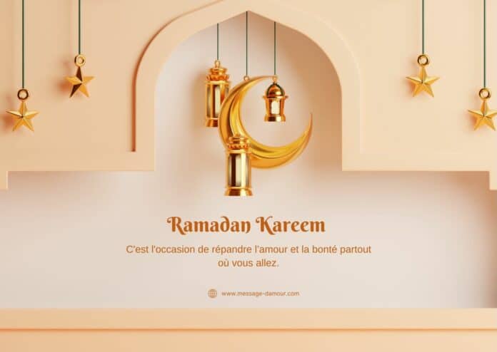 Message Pour Souhaiter Un Bon Ramadan 2024 - Message D'amour