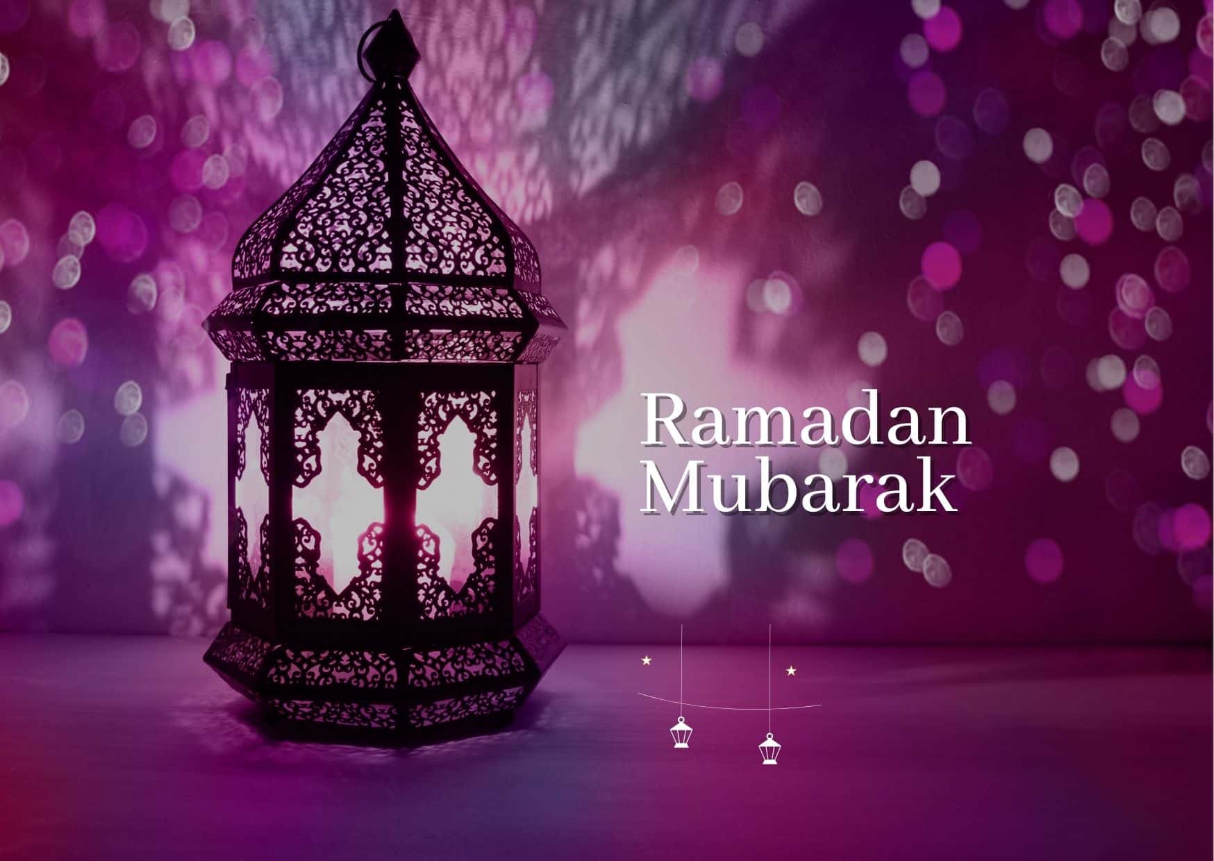 belle carte de voeux ramadan