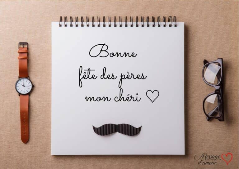 Message fête des pères à son chéri