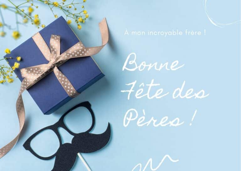 Messages de la fête des pères pour le frère