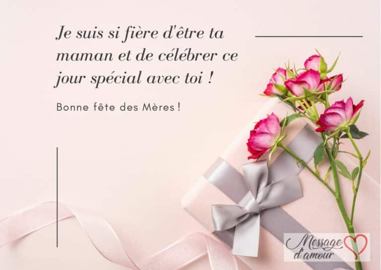 carte fête des mères pour ma fille