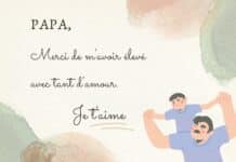 papa je t'aime