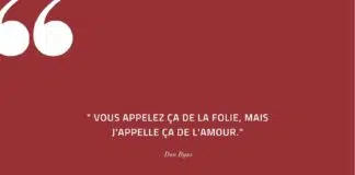 Citation amour rouge