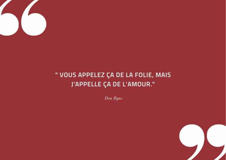 Citation amour rouge
