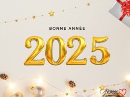 Carte de voeux 2025 gratuite