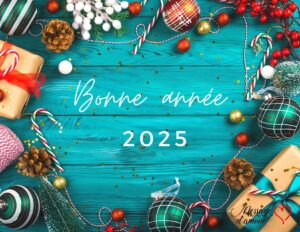 carte bonne année 2025