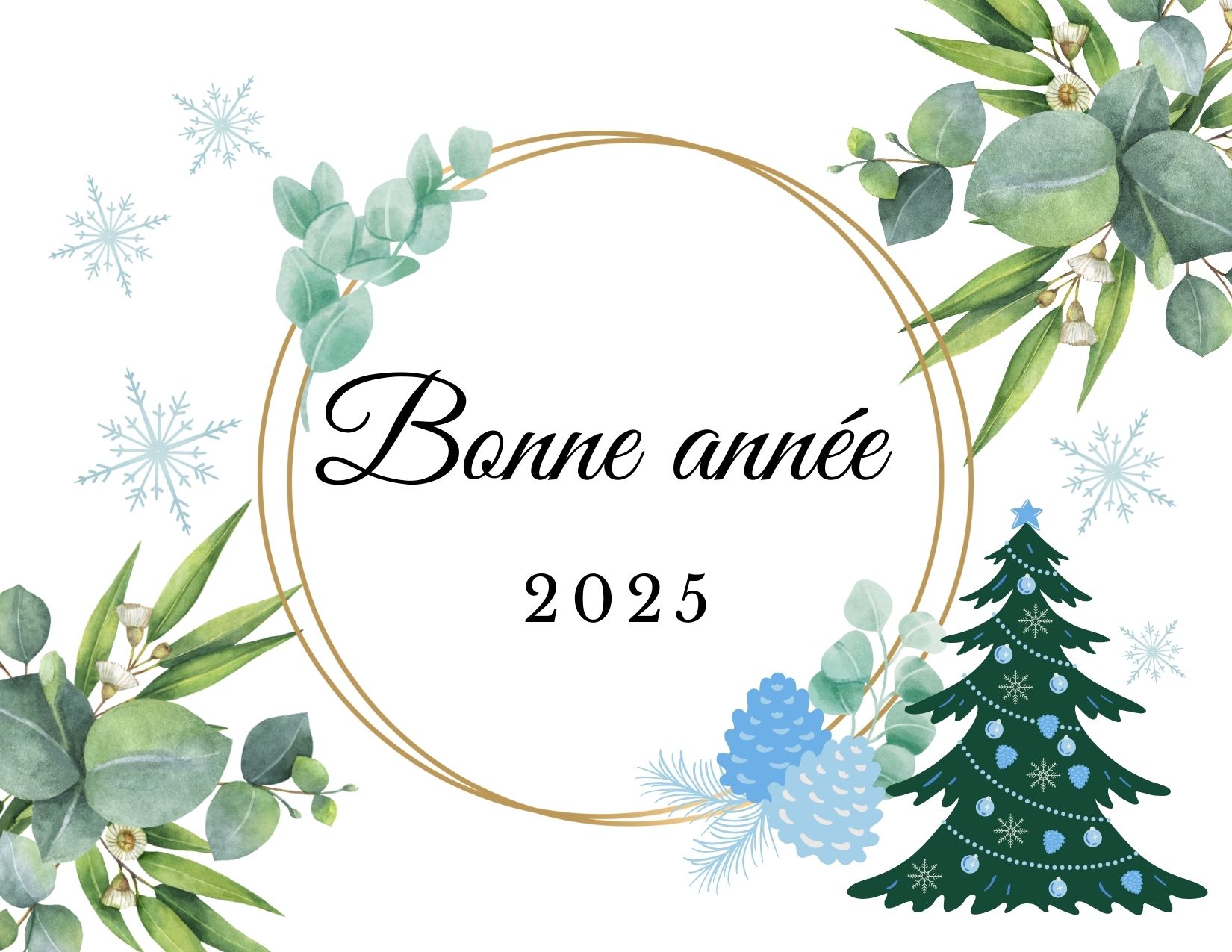 carte bonne année à ses parents