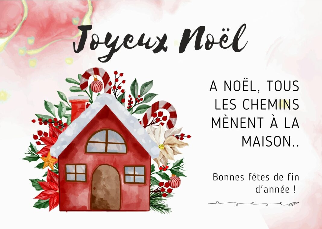 Textes de voeux pour carte de Noël - Message d'amour