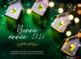 carte bonne année 2026