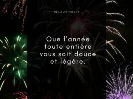 Beau feux d'artifice du Nouvel An Citation