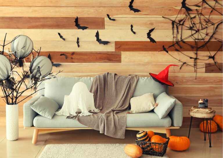 Décorations Halloween pour maison et intérieur effrayant et festif.